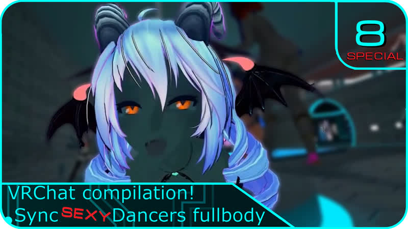 Vrchat compilation! sync sexy dancers fullbody #8 (valentine's day)
