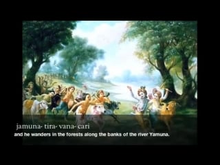 Jaya radha madhava prabhupada chanting vedic hymn hypnotic divine love song