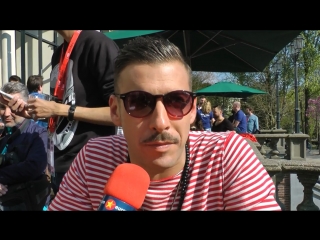 Interview with francesco gabbani from italy @ eurovision in concert amsterdam 2017