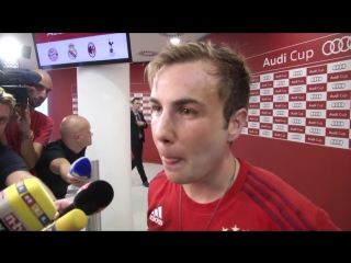 Was passiert mit #götze? im interview lässt der nqationalspieler seine zukunft beim #fcbayern offen