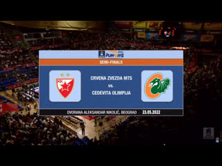 Kk crvena zvezda mts vs kk cedevita olimpija