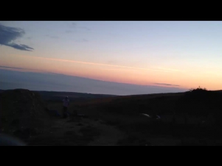 Huge crash from sam hodgson!