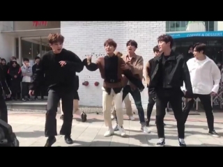 07 04 2018 fancam unb only one @ unb busking в хондэ