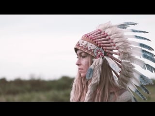 Native girl music video model