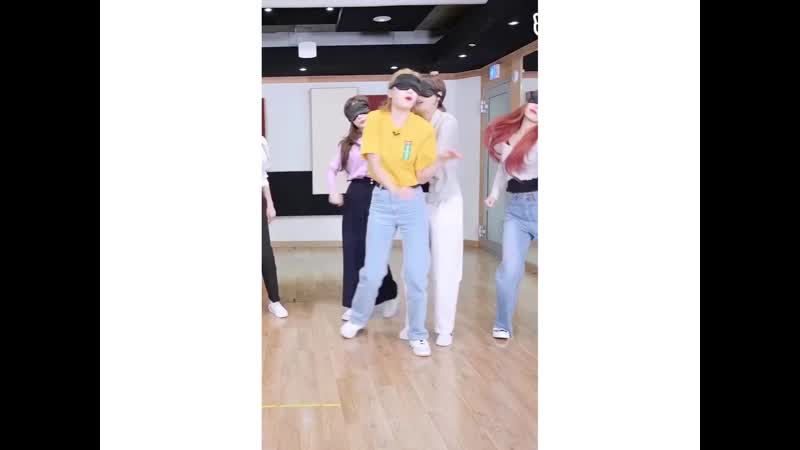 April, 'now or never' dance challenge wearing sleeping masks, osen # 2