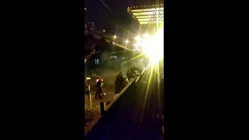 Столкновения с полицией в тегеране