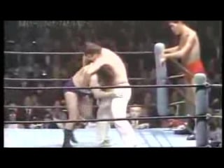 Giant baba anton geesink vs bruno sammartino calypso hurricane 73nov