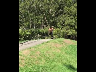 My biggest ice on a rail so stoked of this one thank’s @oldmatewitha6wide for the