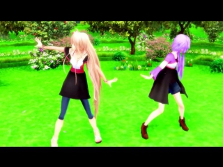 【ia ・結月ゆかり】 drop pop candy 【mmd ver 】 ( ta12 )