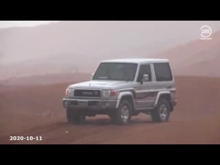 Flood in the sharjah desert heavy rain in the united arab emirates natural disasters compilation