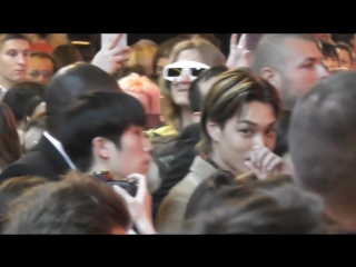 180925 kai in gucci 2019 spring summer fashion show in paris