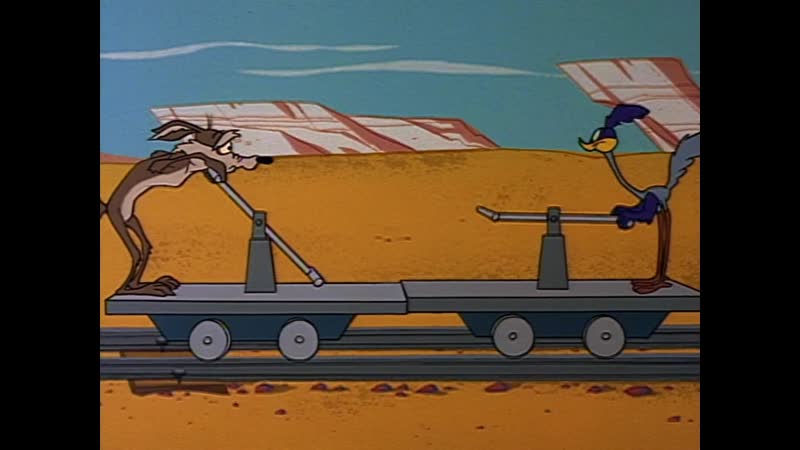 Roadrunner and wil e coyote rushing roulette (1965)
