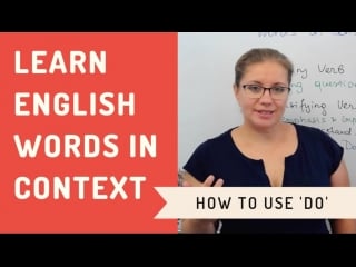 English vocabulary in context live lesson