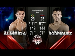 Alexandre de almeida vs steven rodriguez