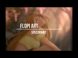 Speedpaint flopi art winx club flora