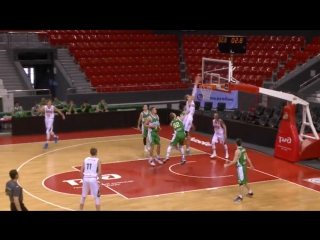 Kirill popov dunks in loko 2 vs unics 2 game