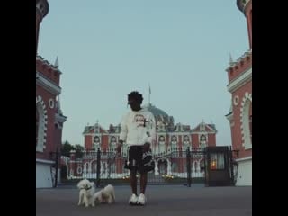 Just me and my dawgs 🐩 performing monica lewinsky