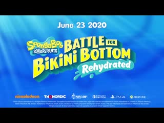 Spongebob squarepants battle for bikini bottom rehydrated boss fight trailer