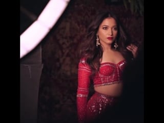 Tamannaah bhatia behind the scene photoshoot for the peacock magazine