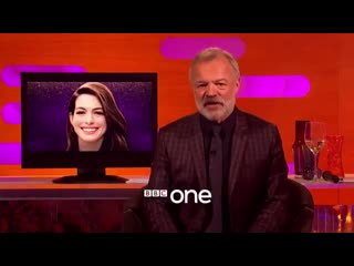 This week! join anne hathaway, @rebelwilson, @jodiecomer, daniel radcliffe @mabel! friday at 1030pm on @bbcone thegnshow