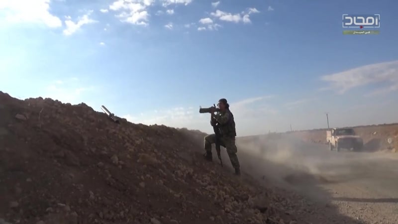 Наступление боевиков "хейят тахрир аш шам" на стыке провинций идлиб и хама