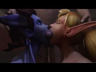 Porn elf x draenei oral sex; minet; double blowjob; facefuck; licking; lipfuck; 3d sex porno hentai; [world of warcraft]