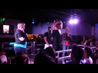 Popular drag queen breaks character and unloads some anger on audience member in front of a packed club