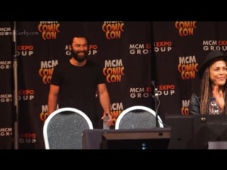 Mcm london 2016 being human panel highlights aidan turner, russell tovey, lenora crichlow