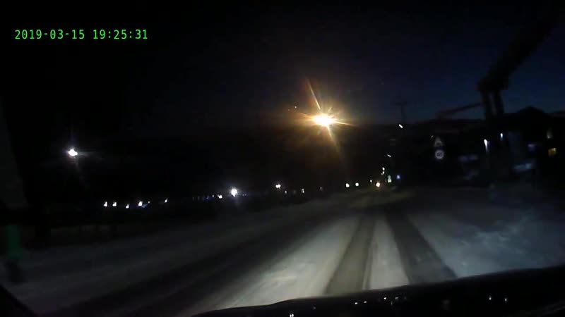 В красноярском крае заметили объект, похожий на метеорит