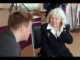 Встреча с членом воов «молодые сталинграда» л а михайловской