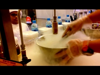 Liquid nitrogen ice cream dalma mall abu dhabi