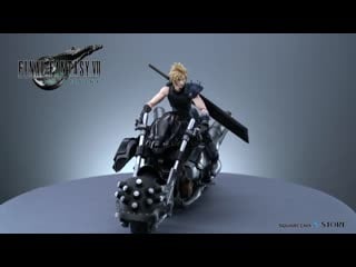 予約受付中『final fantasy vii remake play arts 改 クラウド・ストライフ ハーディ＝デイトナ』紹介ムービー