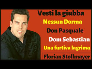 # 4 italian tenor arias vesti la giubba, nessun dorma, don pasquale, una furtiva lagrima, dom sebastian