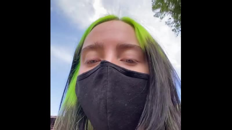 Billie eilish радуется победе байдена на выборах