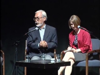 Hayao miyazaki in conversation with roland kelts