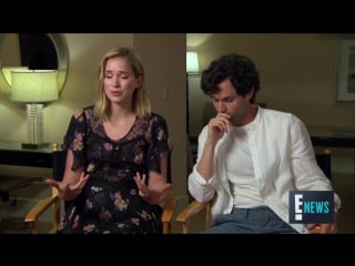 Penn badgley, elizabeth lail & shay mitchell talk new series "you" | e! live from the red carpet