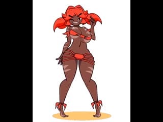 Crab rave girl by minus8