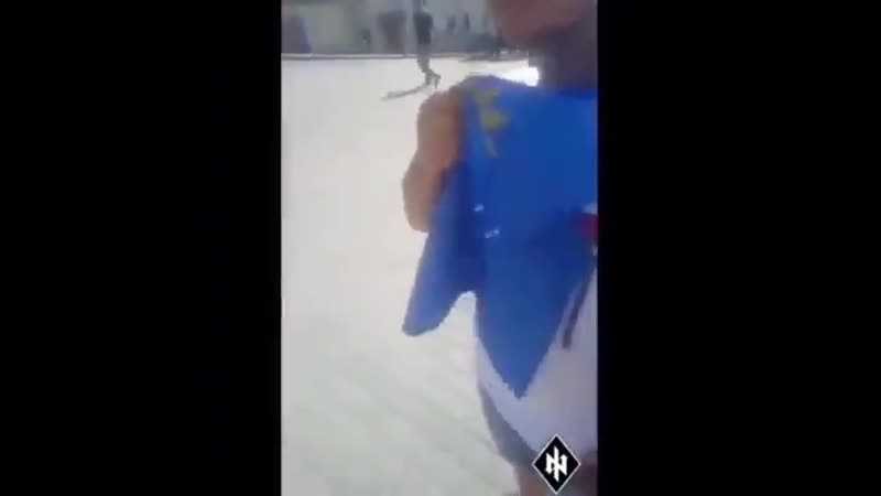 В харькове снесли палатку жоппоблока