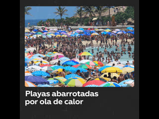 Ola de calor tras llegada de la primavera en brasil