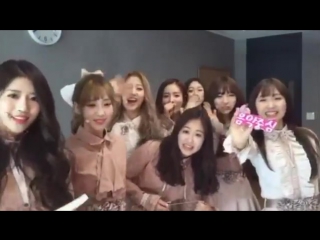 160521 ღ lovelyz backstage ღ periscope