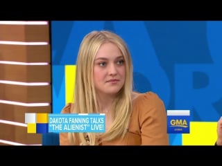 Dakota fanning dishes on new psychological thriller the alienist