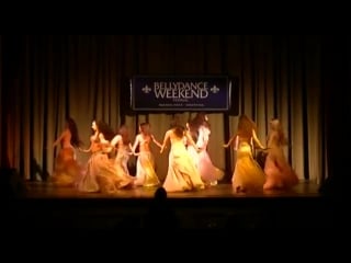 Ballet rakkasah homenaje a saida en el bellydance weekend festival 2016