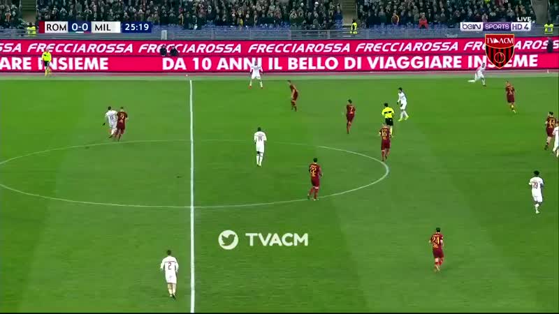 Piątek scores against roma in his first serie a for milan