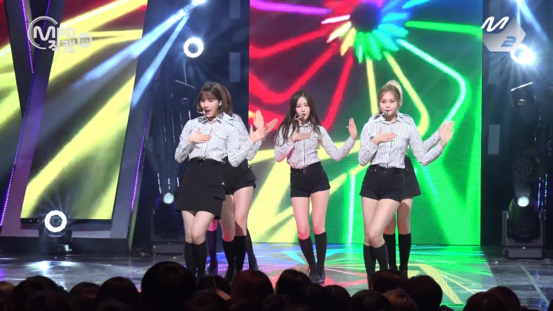 [mpd직캠 4k] 여자친구 직캠 fingertip gfriend fancam @엠카운트다운 170323