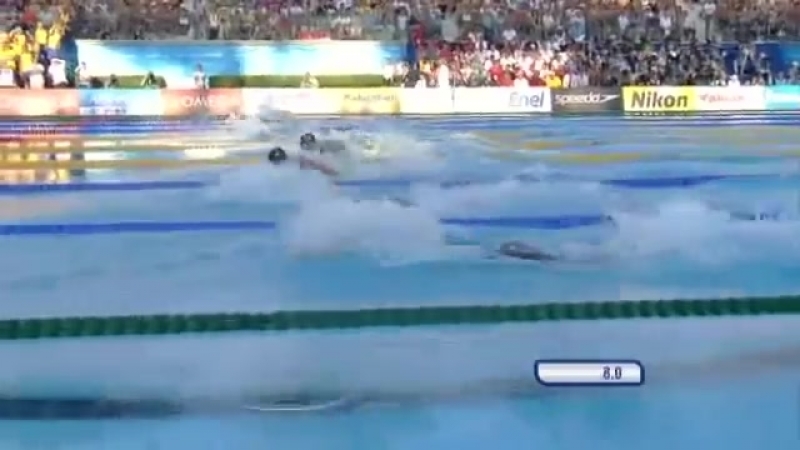 World championships rome 2009 100m butterfly men final