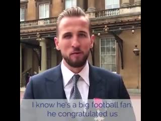 An all round special day for me and my family @hkane, england and tottenham hotspur captain, collected an mbe for services