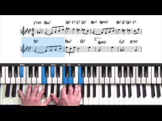 Pianogroove lesson 8 sophisticated lady part 1