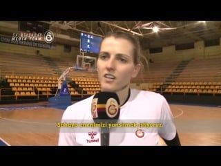 Hear from @alliequigley prior to tonight's @cbavenida game in @eurocupwomen semi finals! 💬