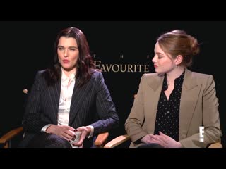 Oscars “favourites “ emma stone, rachel weisz olivia colman ¦ e! red carpet award shows