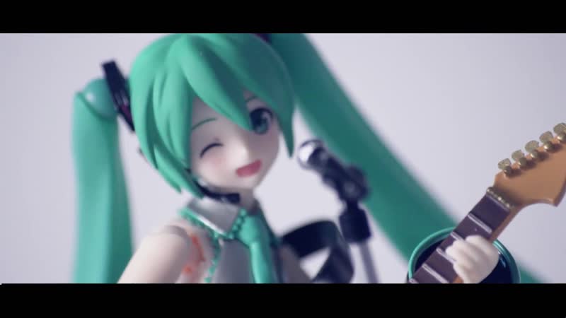Blue star feat 初音ミク miku hatsune figma 2 0 spotlight/мику хацуне